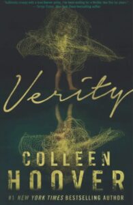 book cover "verity" by Colleen Hoover