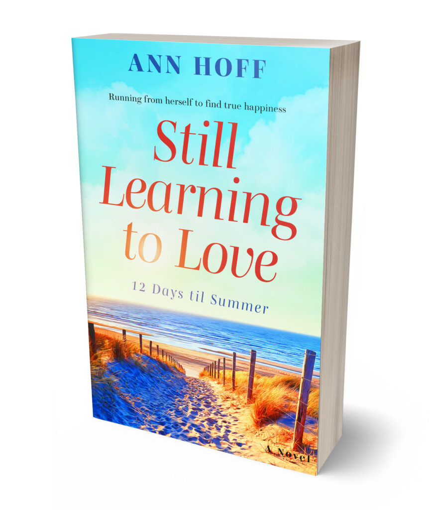 "Still Learning to Love" book prop
